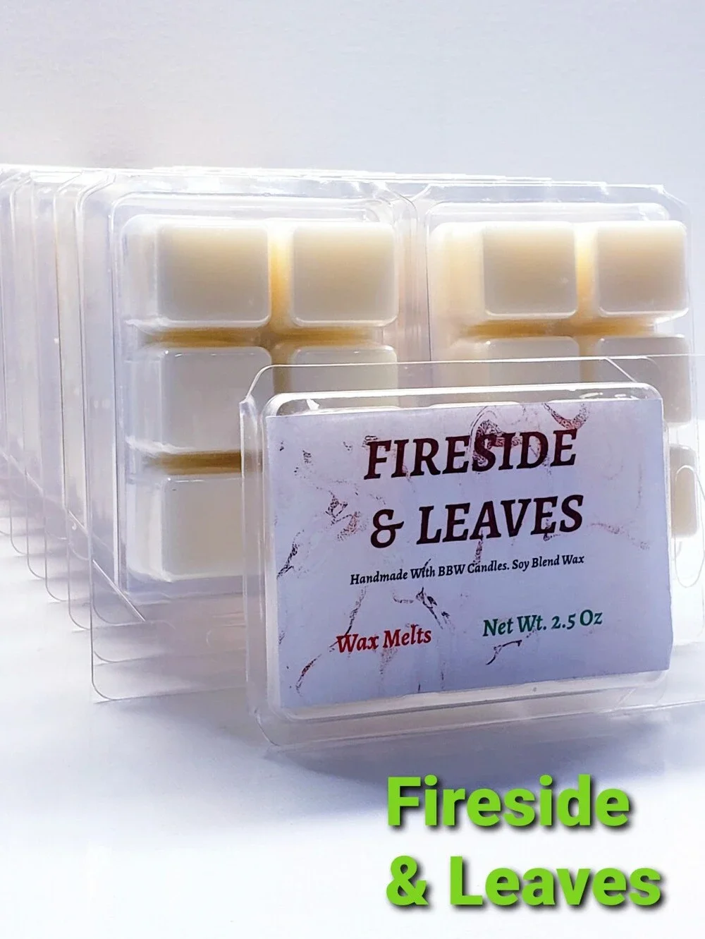 FIRESIDE & LEAVES -Bath & Body Works Candle Wax Melts- $8 per pack